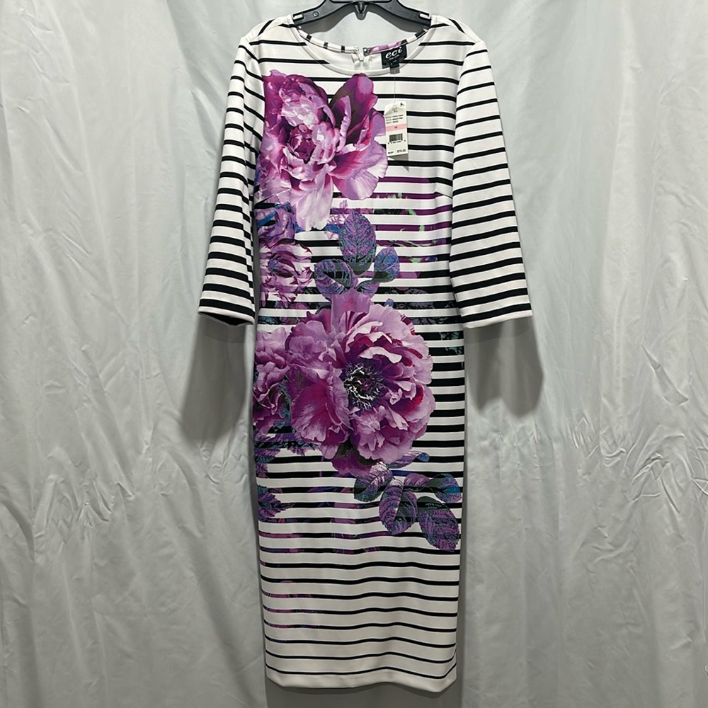ECI Floral Dress SZ. 10